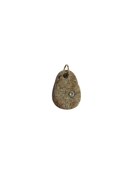 Sea Pebble Pendant by Christina Puchi