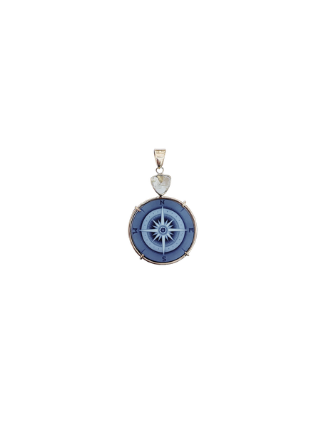 Compass Pendant by Christina Puchi