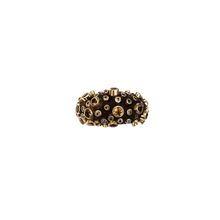 Load image into Gallery viewer, Carved Walnut Ring in carved wood by Christina Puchi

