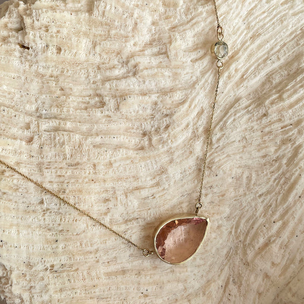 Tear Drop Necklace by Christina Puchi